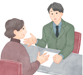 症状について相談する